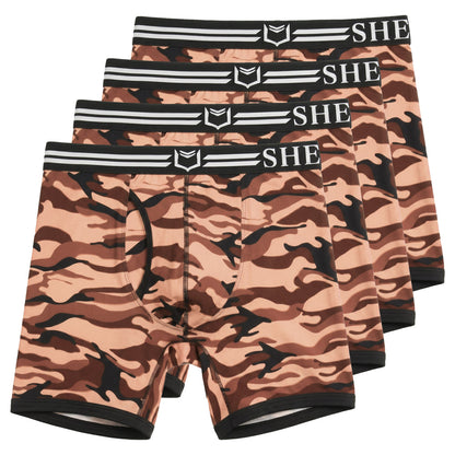 4.0 Polyester 5" Boxer Brief 5" - Zen Pouch™ Duo (4 Pack)