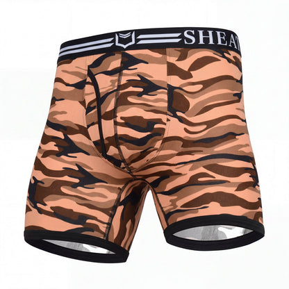 SHEATH 4.0 Polyester Camo Men's Pouch Boxer Brief 5"
