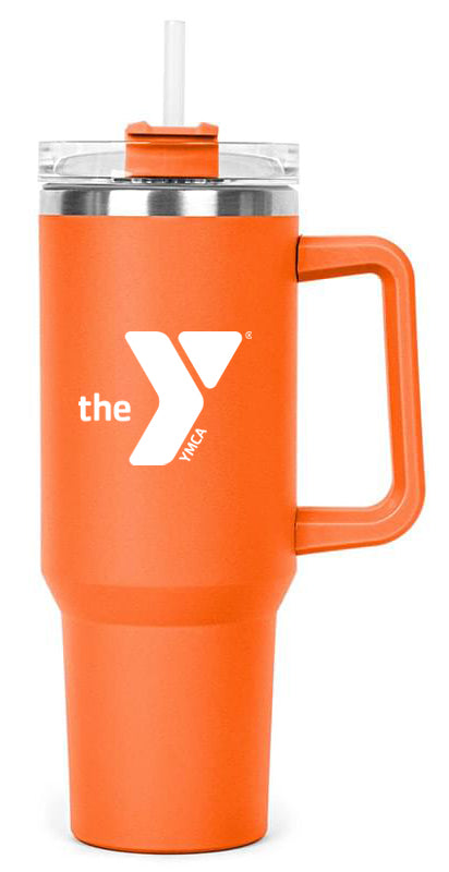 40 oz Tumbler with Straw and Twist Lid