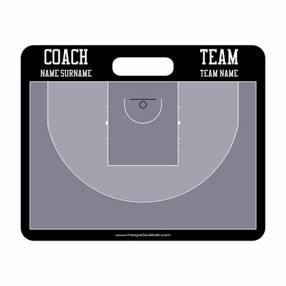 Custom 3x3 Basketball Magnetic Coaching Board 22'' x 17.5'' / 56 cm x 45 cm