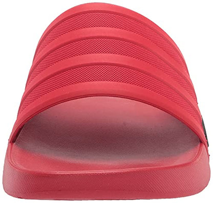 adidas Unisex Racer Tr Slide Sandal, Scarlet/Scarlet/Black, 9 US Men