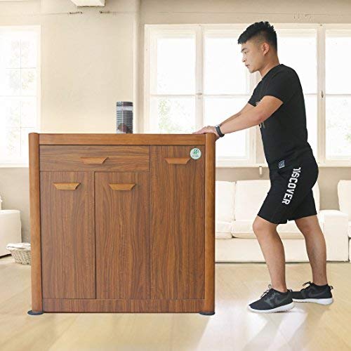 Round Furniture Moving Kit (16 Piece) for Carpeted and Hard Floor Surfaces Felt
