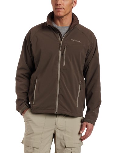 Columbia Men's Heatstream Softshell,Mud,XXL
