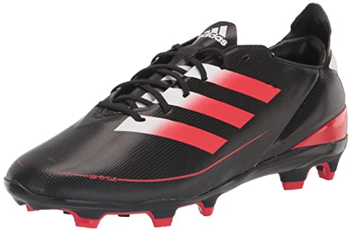 adidas Gamemode Syn Firm Ground Soccer Shoe, Black/White/Black, 11 US Unisex Little Kid