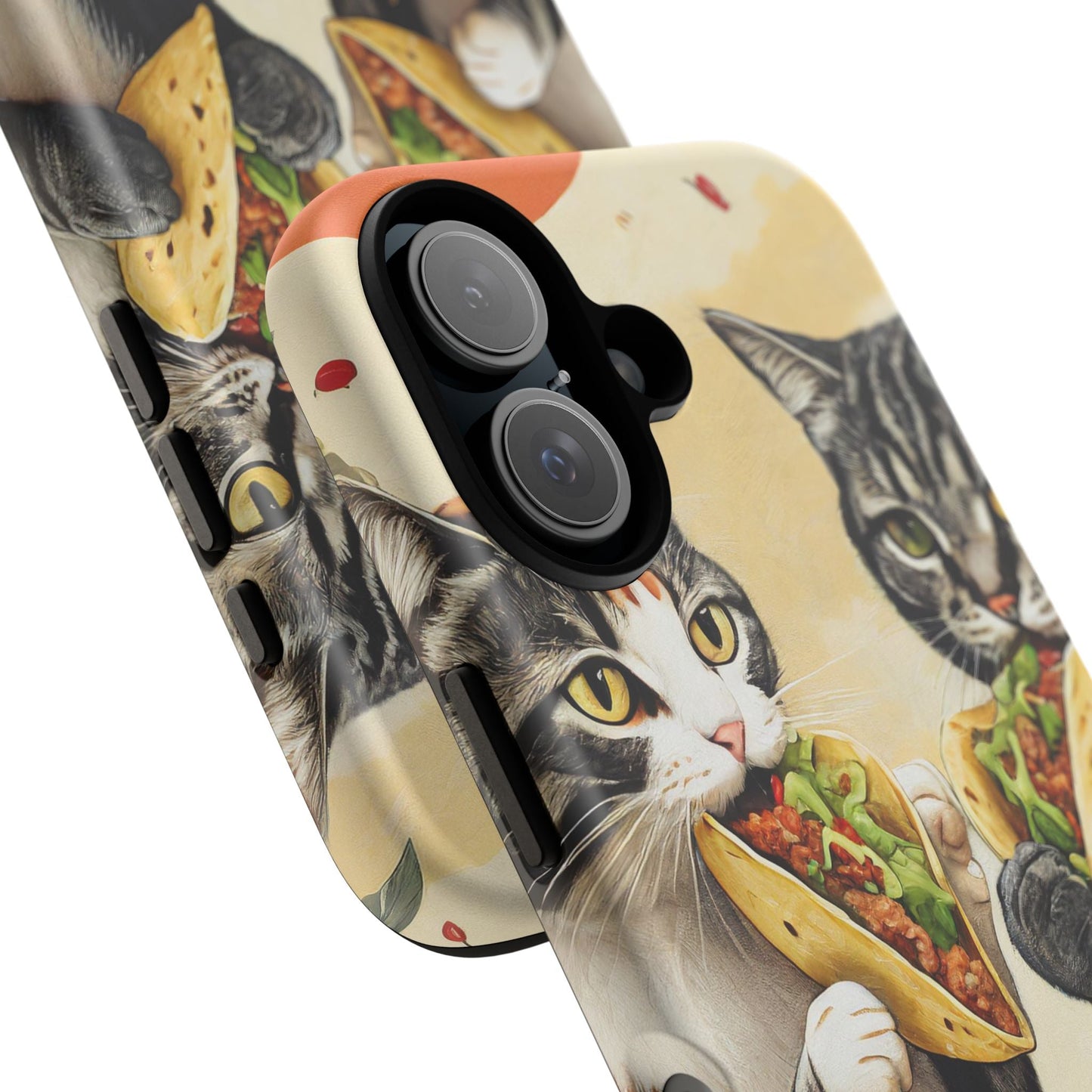 Funny Taco Cat Tough Phone Case