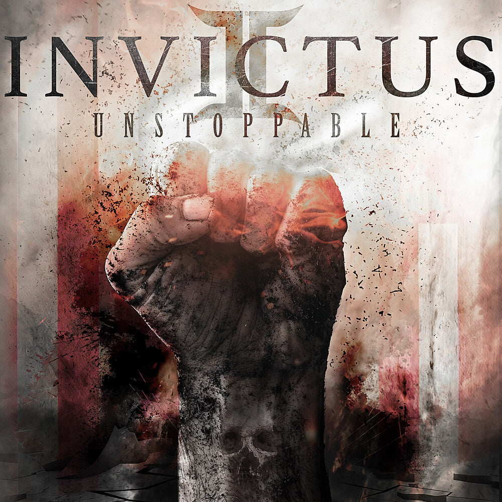 Invictus - Unstoppable - Clear + Blue Marble + Red Splatter [LP] Vinyl Record