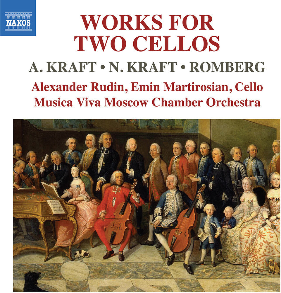 Kraft / Rudin / Martirosian - Works for 2 Cellos [CD]