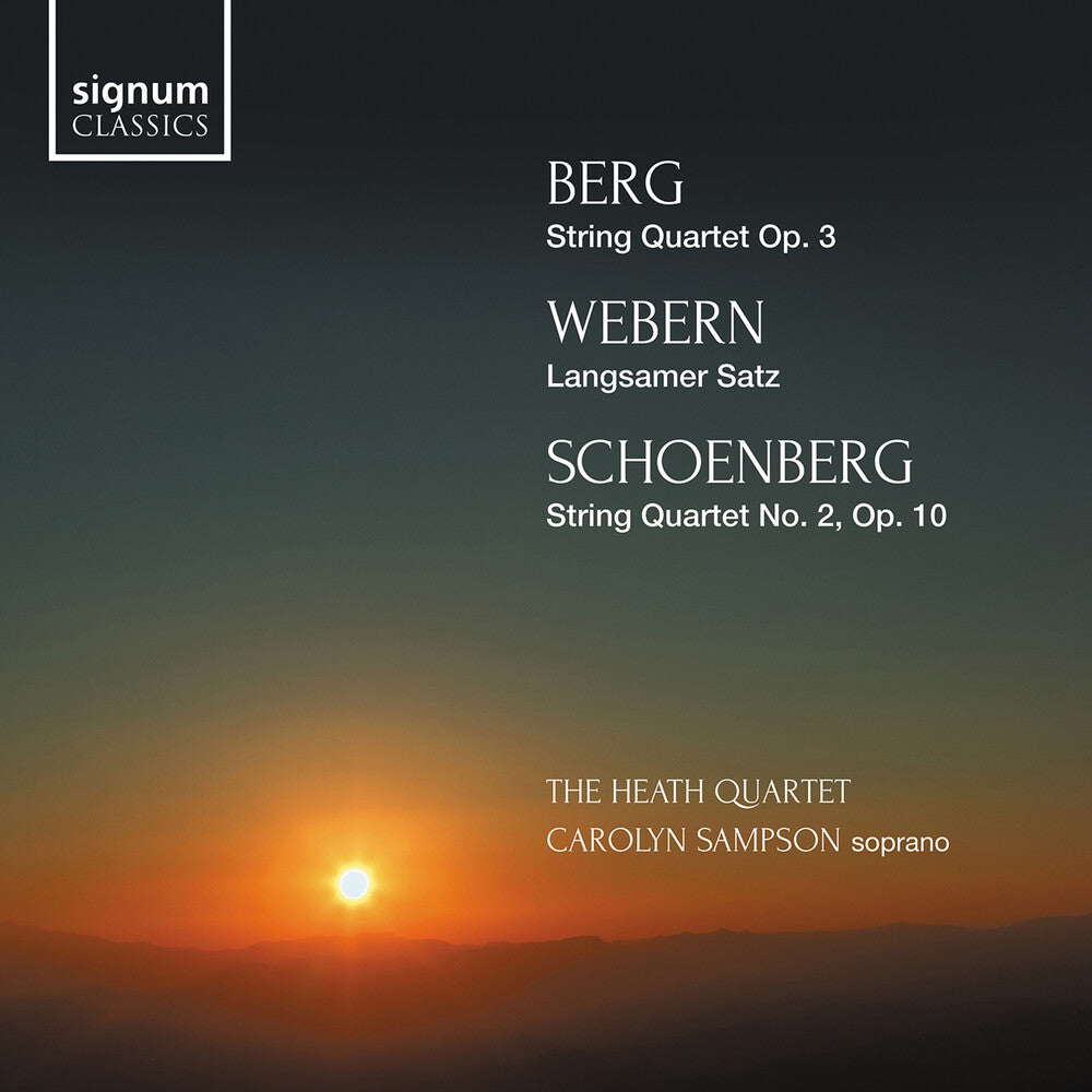 Berg / Sampson / Heath Quartet - String Quartet / Langsamer Satz / String Quartet 2 [CD]