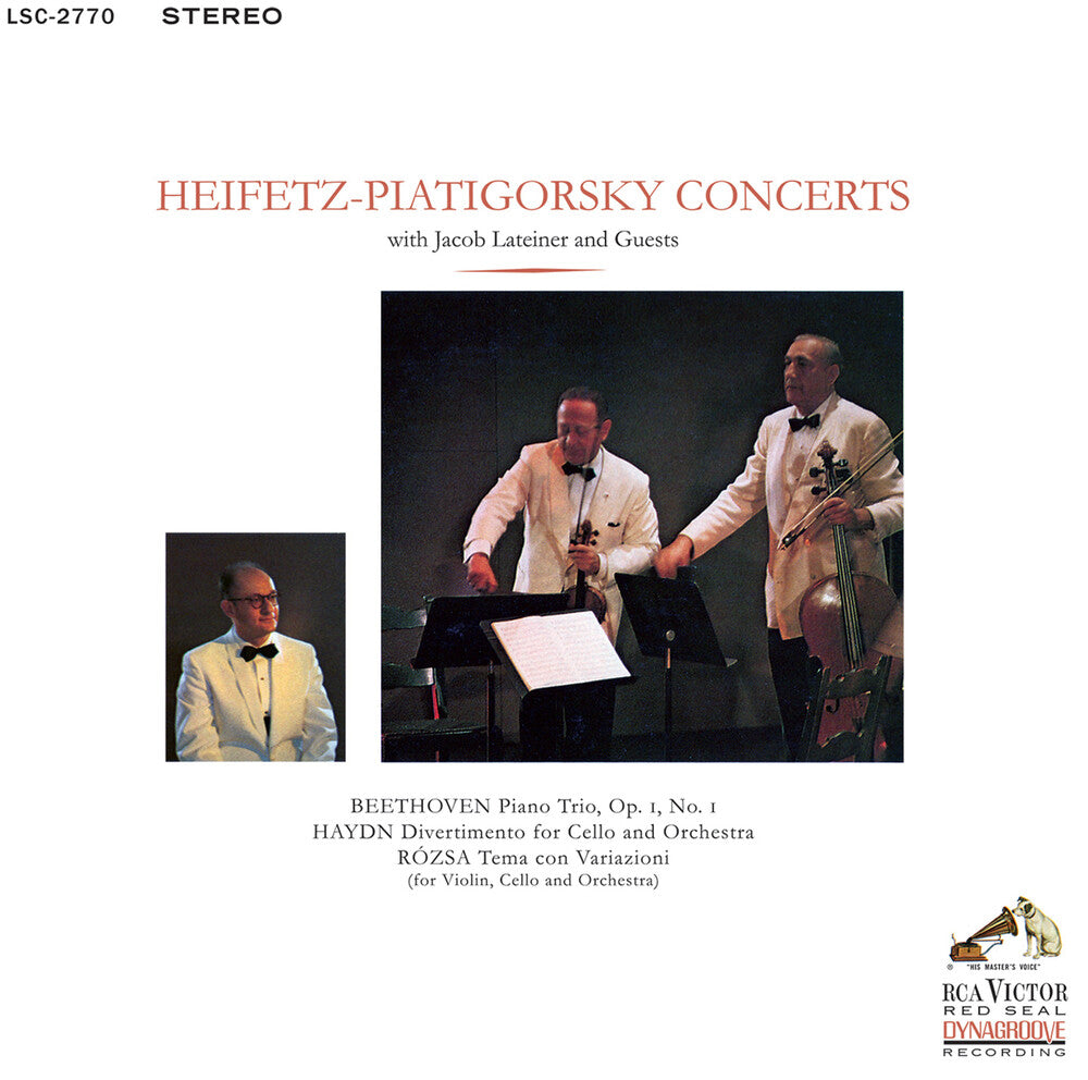 Jascha Heifetz - Heifetz - Piatigorsky Concerts (Hybr) [CD]