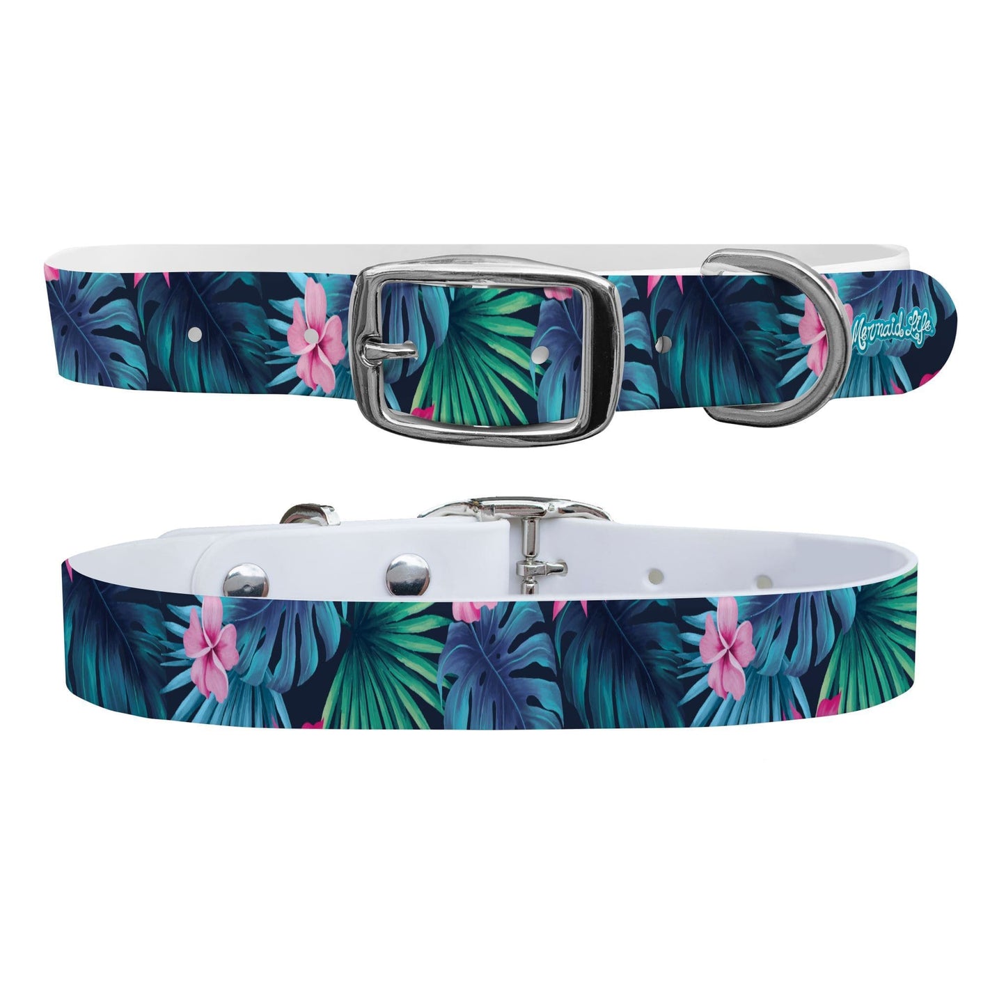 Mermaid Life Tropics Dog Collar