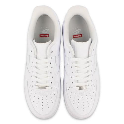 Nike Mens Air Force 1 Low CU9225 100 Supreme - Mini Box Logo White - Size 9
