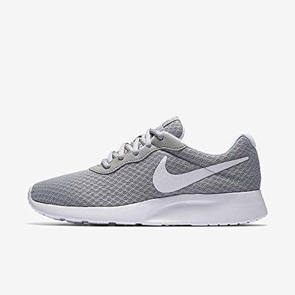 NIKE Women's Tanjun Wolf Grey/White Size 6 B(M) US