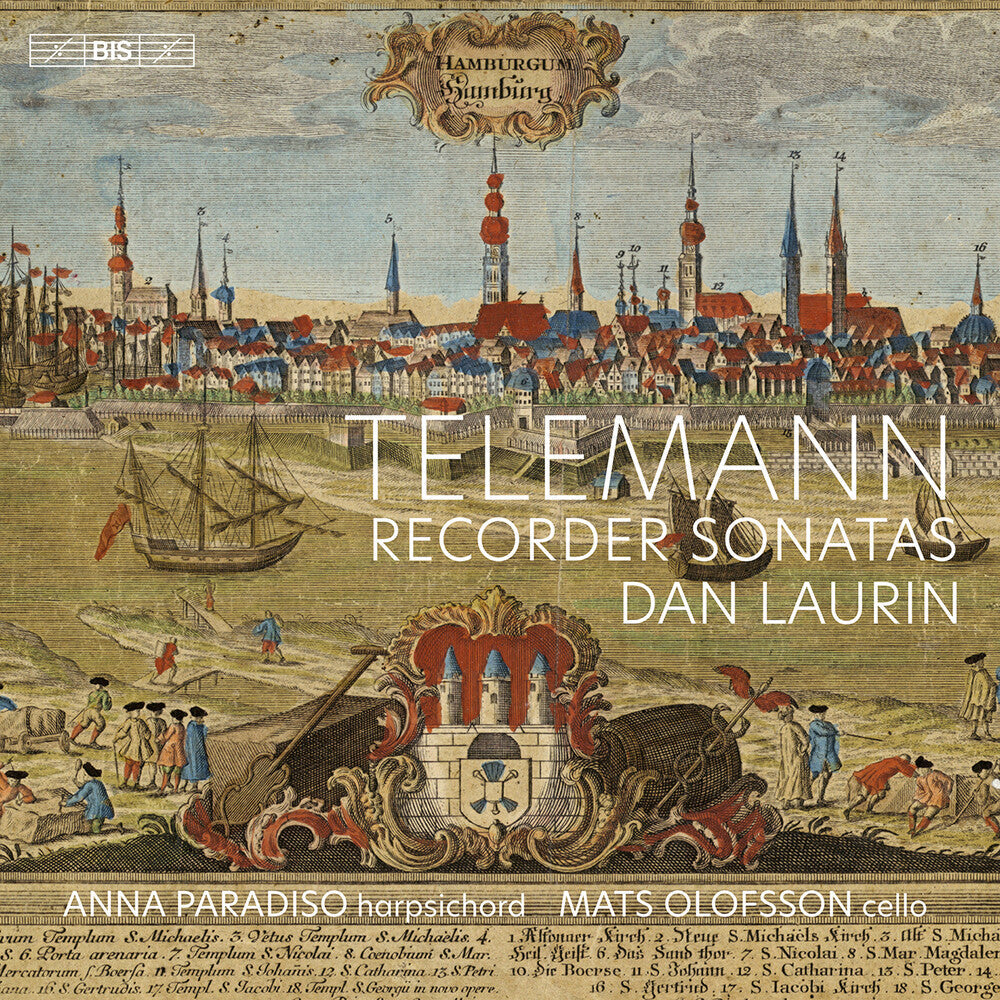 Telemann / Laurin / Olofsson - Recorder Sonatas (Hybr) [CD]