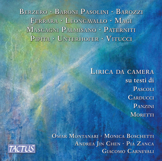 Barozzi / Boschetti / Chen - Lirica Da Camera Su Testi Di Pascoli Carducci Ti [CD]