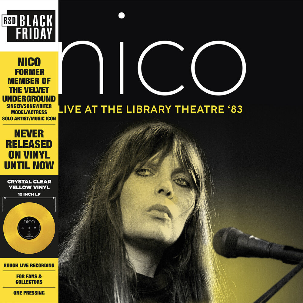 Nico - Live At The Librairy Theatre '83 [RSD Black Friday 2022] Vinyl Record