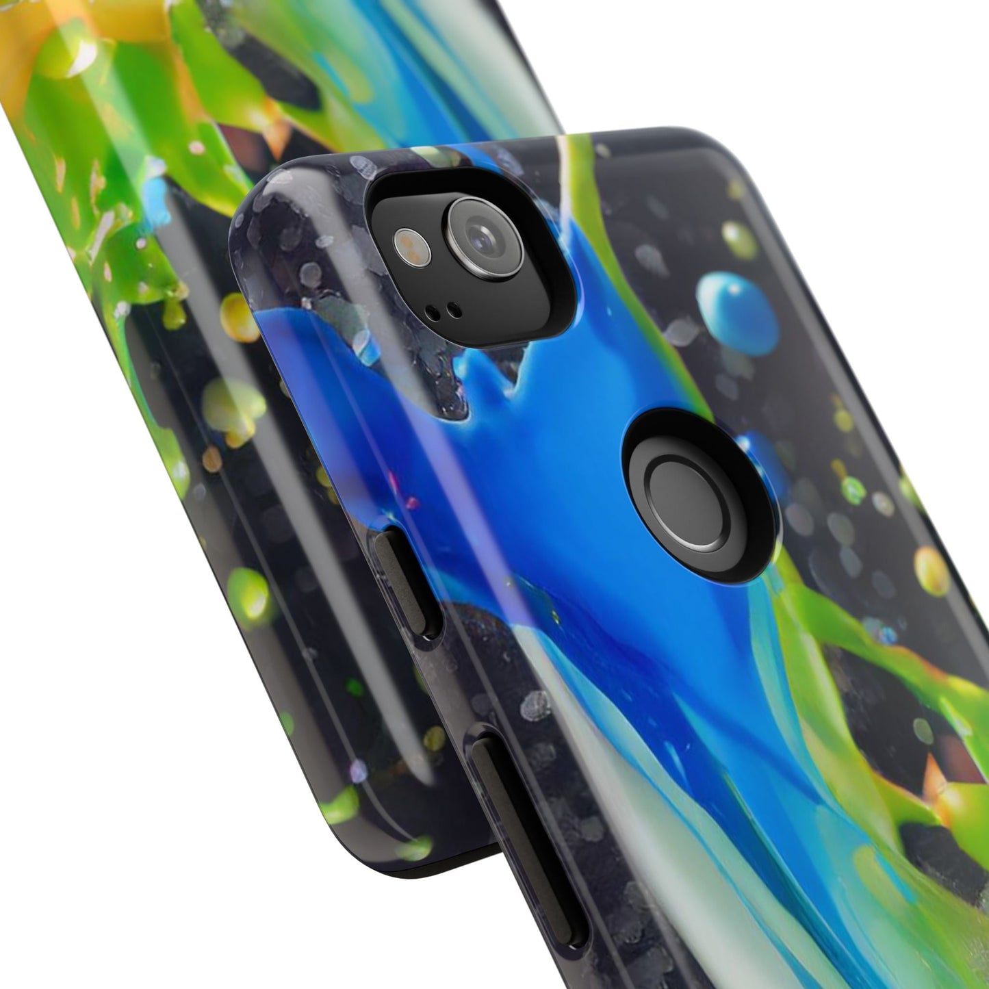 Vibrant Paint Splash Phone Case - Tough & Stylish Protection
