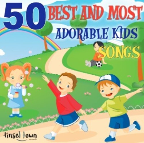 Tinsel Town Kids - 50 Best & Most Adorable Kids Songs - Music CD