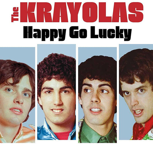 Krayolas - Happy Go Lucky - Neon Orange [Colored Vinyl] (Gate) [Limited Edition] Vinyl Record