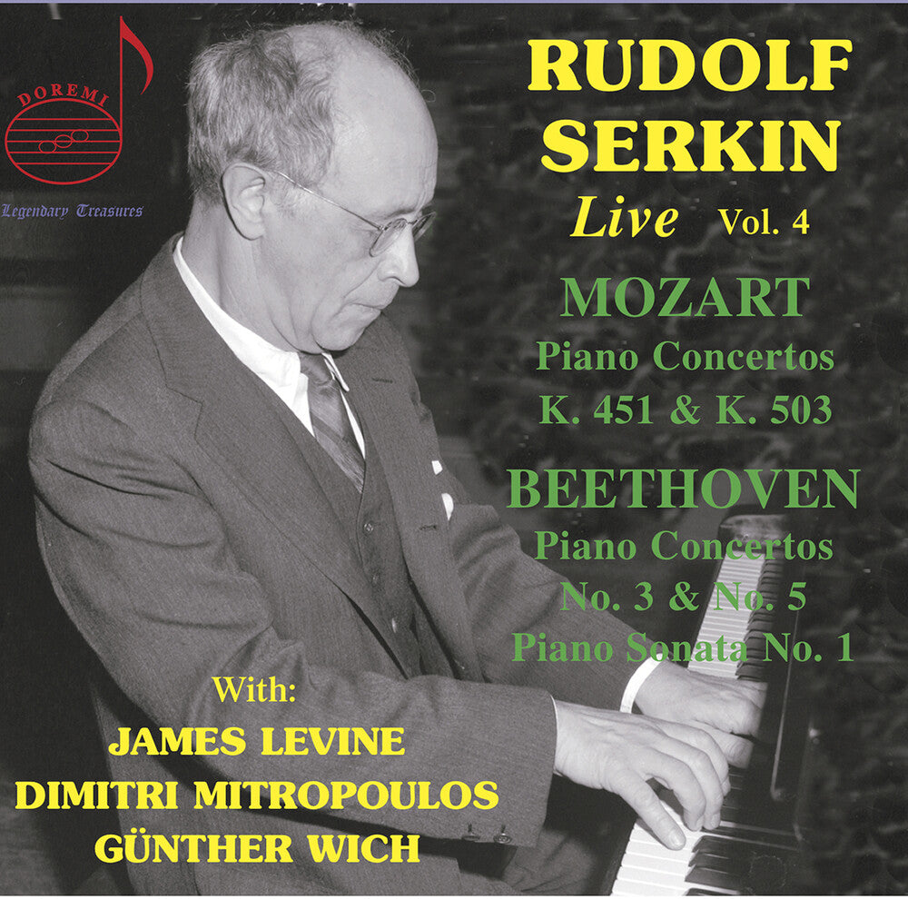 Serkin / Beethoven - Rudolf Serkin Live 4 (2pk) [2 CD]