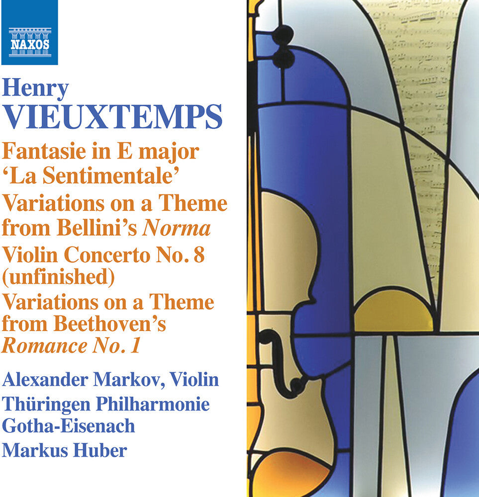 Markov / Vieuxtemps - Fantasie La Sentimentale [CD]