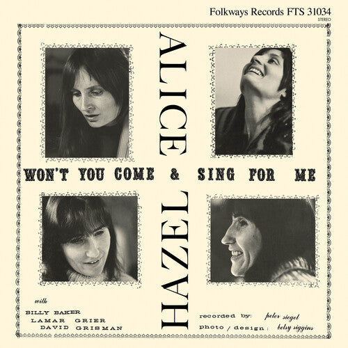 Dickens,hazel / Gerrard,alice - Won't You Come & Sing For Me - Vinyl Record
