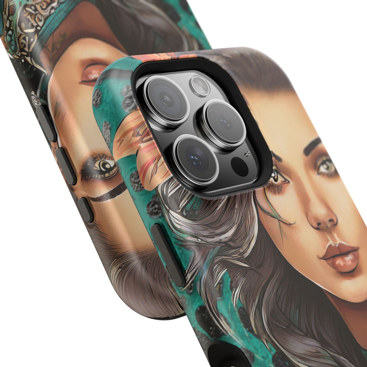 Vibrant Beauty Magnetic Tough Phone Case