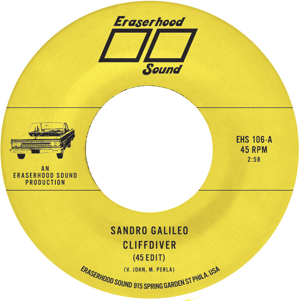 Sandro Galileo - Cliffdiver / Smoke & Mirrors [7" Vinyl]