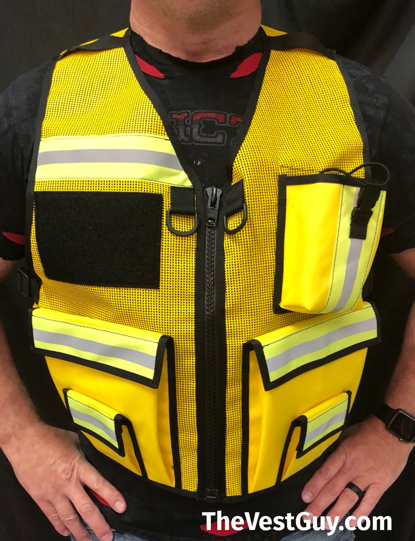 Incident Command Safety Officer Reflective Vest