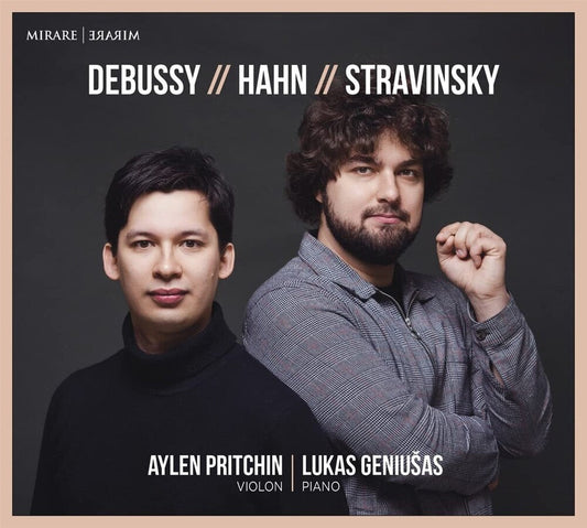 Lukas Geniusas  / Pritchin,Aylen - Debussy - Hahn - Stravinsky [CD]