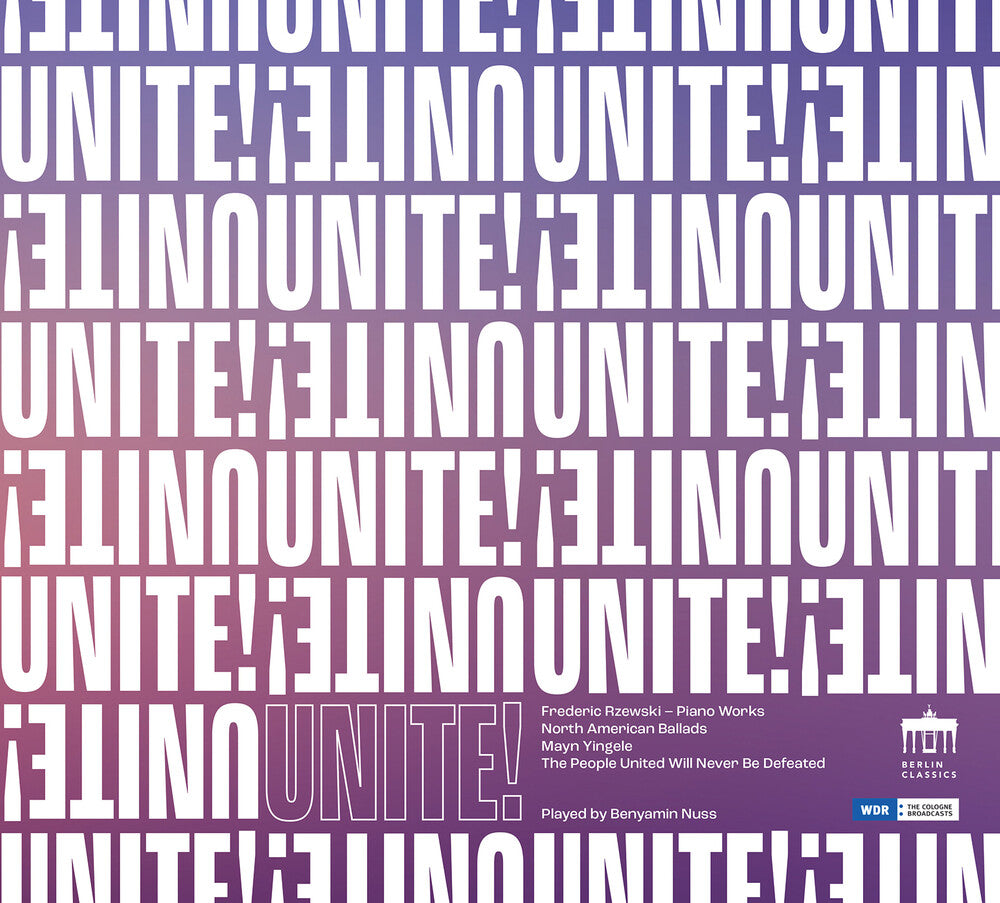 Rzewski / Nuss - Unite (2pk) [CD]