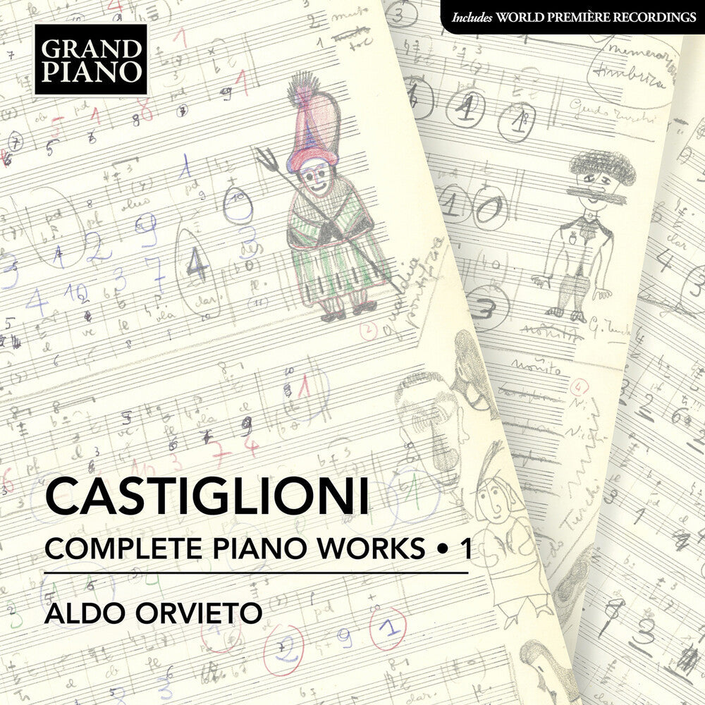 Castiglioni / Orvieto - Complete Piano Works 1 [CD]