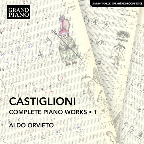 Castiglioni / Orvieto - Complete Piano Works 1 - Music CD