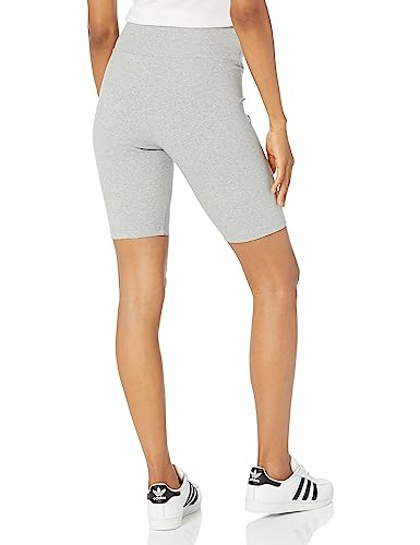 adidas Originals Women's Adicolor Essentials Short Leggings, Medium Grey Heather, Large