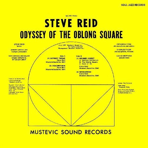 Reid,steve - Odyssey Of The Oblong Square - Vinyl Record