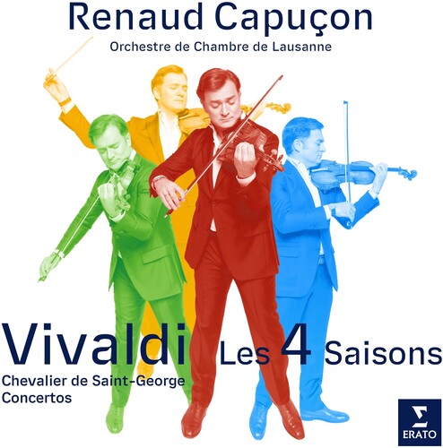 Capucon,renaud - Vivaldi: Four Seasons Chevalier De Saint-georges - Music CD