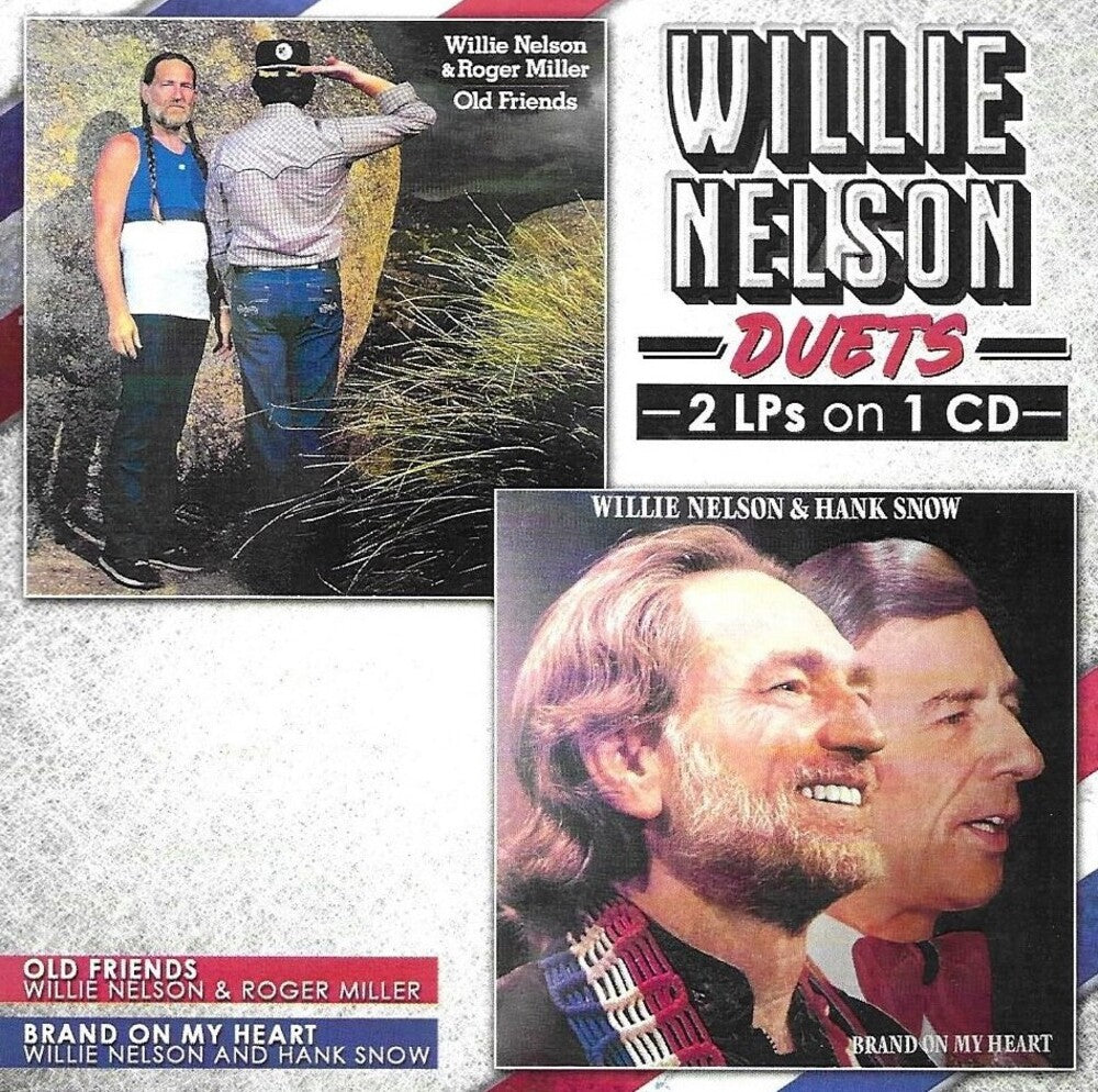 Willie Nelson - Duets With Roger Miller & Hank Snow Music CD
