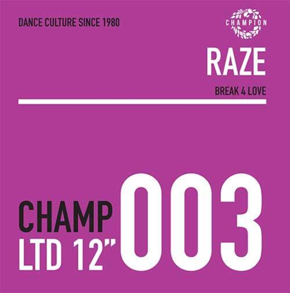 Raze - Break 4 Love [12" Vinyl]