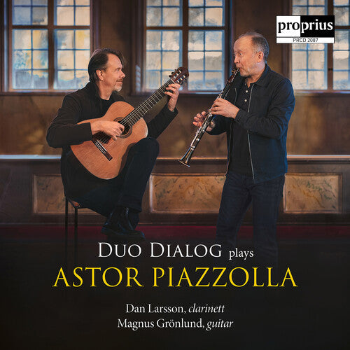 Piazzolla / Larsson,dan / Gronlund,magnus - Duo Dialog Plays Astor Piazzolla - Music CD