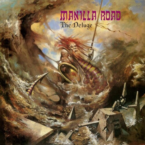 Manilla Road - Deluge - Orange/blue - Vinyl Record