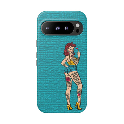 Stupid Boys Tough Phone Case