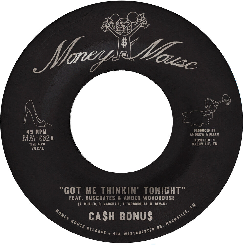 Ca$H Bonus - Got Me Thinkin' Tonight / Joy & Pain - Silver [7" Vinyl]