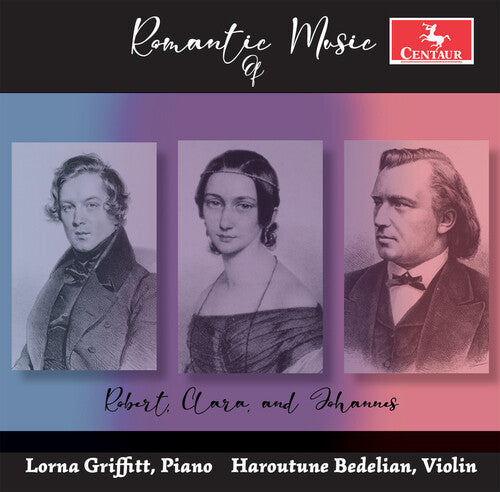 Brahms / Schumann / Griffitt - Romantic Music Of Robert Clara, & Johannes - Music CD