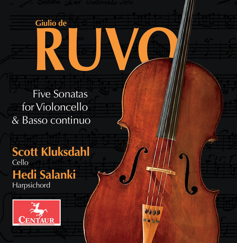 Ruvo / Kluksdahl / Salanki - Five Sonatas For Violoncello & Basso Continuo - Music CD