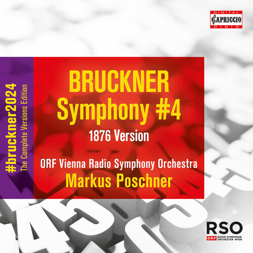 Bruckner / Orf Vienna Radio Symphony Orchestra - Symphony No. 4 (1876 Version) - Music CD