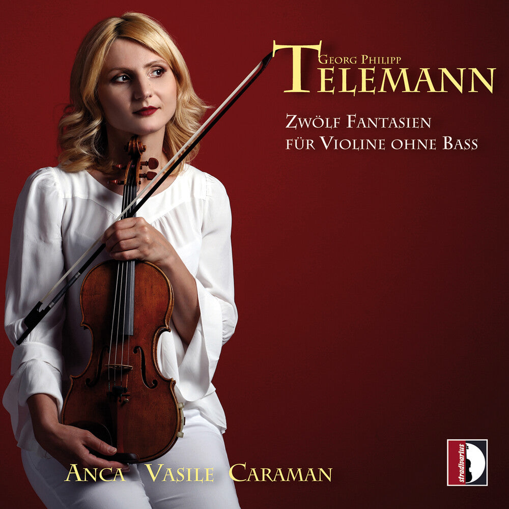 Telemann / Anca Vasile Caraman - Zwolf Fantasien fur Violine ohne bass Music CD