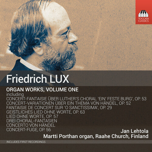 Hndel / Lux / Lehtola - Complete Works For Organ Vol. 1 - Music CD