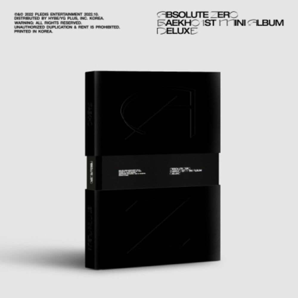 Baekho - Absolute Zero [Deluxe] (Post) (Pcrd) (Phob) (Phot)
