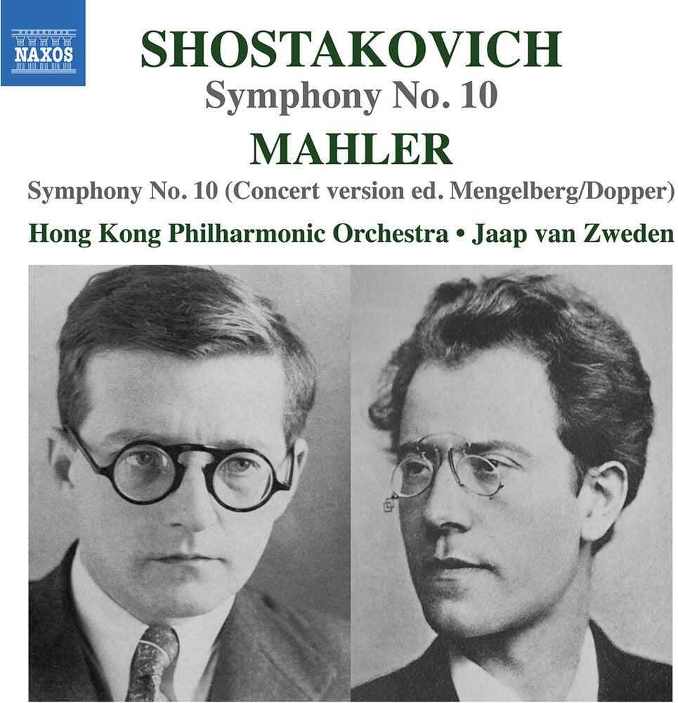 Mahler / Shostakovich / Hong Kong Phil Orch - Symphony No 10 - Adagio & Purgatorio Music CD