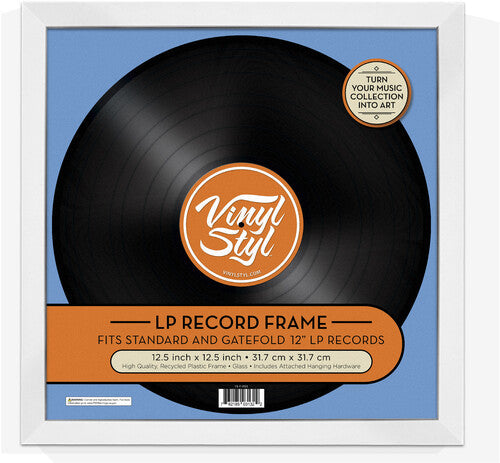 Vinyl Styl Vsf02 12in Lp Display Frame White - Vinyl Styl Vsf02 12in Lp Display Frame White - Vinyl Accessories