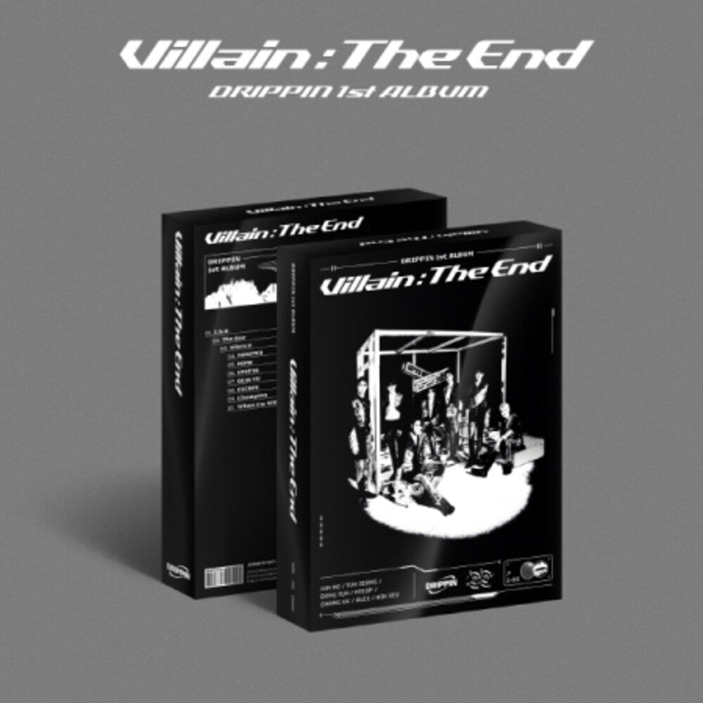 Drippin - Villain: The End - Limited Version - incl. 80pg Photobook, 7pc Photo Card Set, 7pc Stamp Sticker Set, Limited Card + M/V Film Ph Music CD